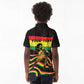Personalized Reggae Legend Bob Football Kid Polo Shirt Grunge Style