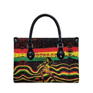 Reggae Legend Bob Football Leather Bag Grunge Style
