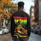 Personalized Reggae Legend Bob Football Long Sleeve Shirt Grunge Style