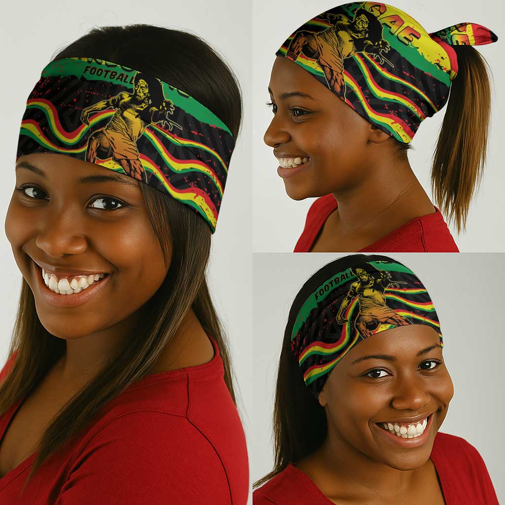 Reggae Legend Bob Football Neck Gaiter Grunge Style