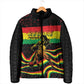 Personalized Reggae Legend Bob Football Padded Jacket Grunge Style