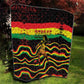 Reggae Legend Bob Football Quilt Grunge Style