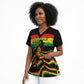 Personalized Reggae Legend Bob Football Scrub Top Grunge Style