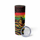 Personalized Reggae Legend Bob Football Skinny Tumbler Grunge Style