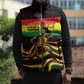 Personalized Reggae Legend Bob Football Sleeveless Puffer Jacket Grunge Style