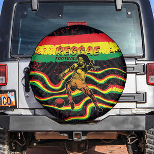 Reggae Legend Bob Football Spare Tire Cover Grunge Style