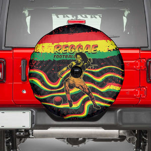 Reggae Legend Bob Football Spare Tire Cover Grunge Style