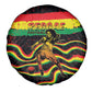 Reggae Legend Bob Football Spare Tire Cover Grunge Style