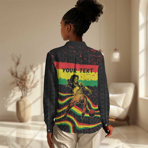 Personalized Reggae Legend Bob Football Women Casual Shirt Grunge Style