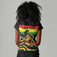 Personalized Reggae Legend Bob Football Women V-Neck T-Shirt Grunge Style