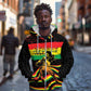 Personalized Reggae Legend Bob Football Zip Hoodie Grunge Style