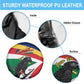 Personalized Happy Seychelles Independence Day Spare Tire Cover Black Parrot Coat Of Arms