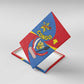 Congo-Kinshasa Independence Day Canvas Wall Art Coat Of Arms - African Pattern