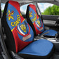 Congo-Kinshasa Independence Day Car Seat Cover Coat Of Arms - African Pattern