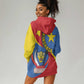 Congo-Kinshasa Independence Day Hoodie Dress Coat Of Arms - African Pattern