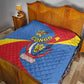 Congo-Kinshasa Independence Day Quilt Coat Of Arms - African Pattern