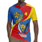 Congo-Kinshasa Independence Day Rugby Jersey Coat Of Arms - African Pattern