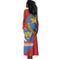 Congo-Kinshasa Independence Day Tank Maxi Dress Coat Of Arms - African Pattern