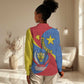Congo-Kinshasa Independence Day Women Casual Shirt Coat Of Arms - African Pattern