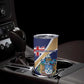 Personalized Tristan da Cunha Tumbler Cup Coat Of Arms Tropical Flowers