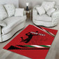Custom Kenya Volleyball Area Rug Go Champions