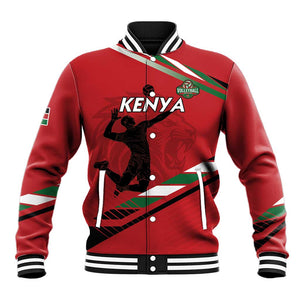 Custom Kenya Volleyball Baseball Jacket Go Champions