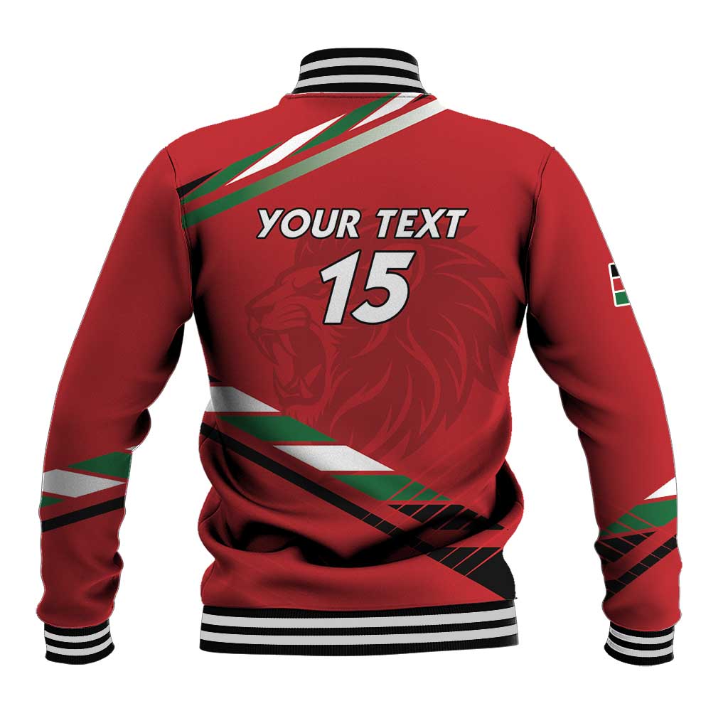 Custom Kenya Volleyball Baseball Jacket Go Champions