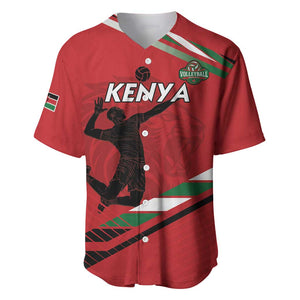 Custom Kenya Volleyball Baseball Jersey Go Champions