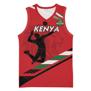 Custom Kenya Volleyball Basketball Jersey Go Champions - African Pride