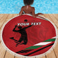 Custom Kenya Volleyball Beach Blanket Go Champions