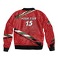 Custom Kenya Volleyball Bomber Jacket Go Champions
