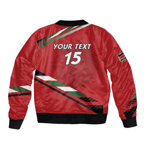 Custom Kenya Volleyball Bomber Jacket Go Champions