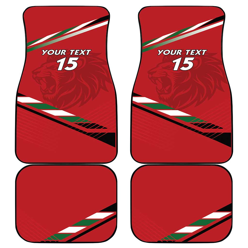 Custom Kenya Volleyball Car Mats Go Champions