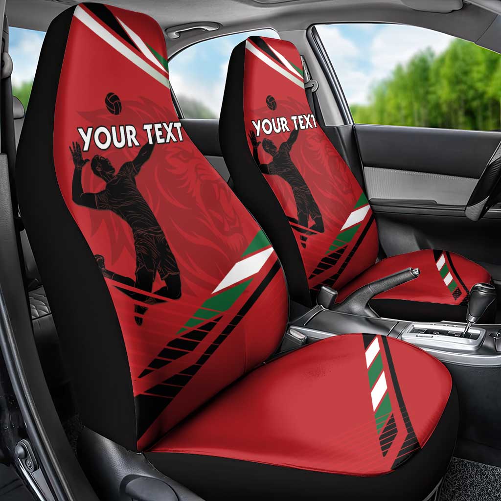 Custom Kenya Volleyball Car Seat Cover Go Champions