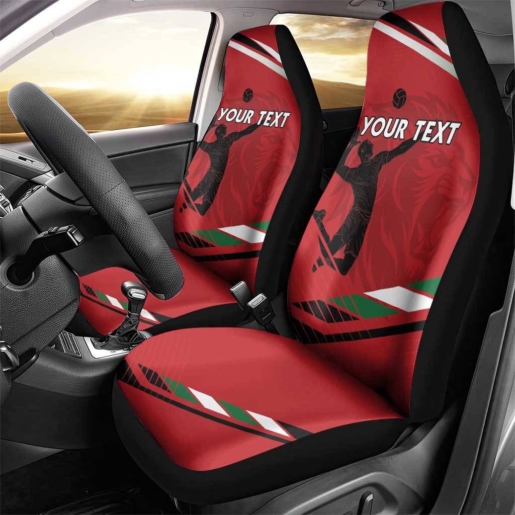 Custom Kenya Volleyball Car Seat Cover Go Champions