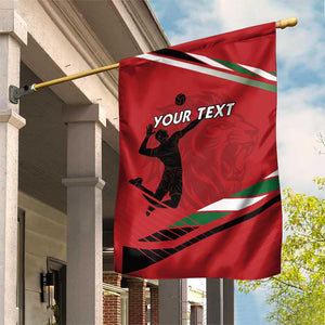 Custom Kenya Volleyball Garden Flag Go Champions