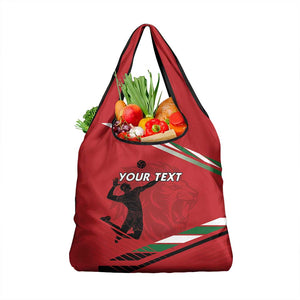 Custom Kenya Volleyball Grocery Bag Go Champions