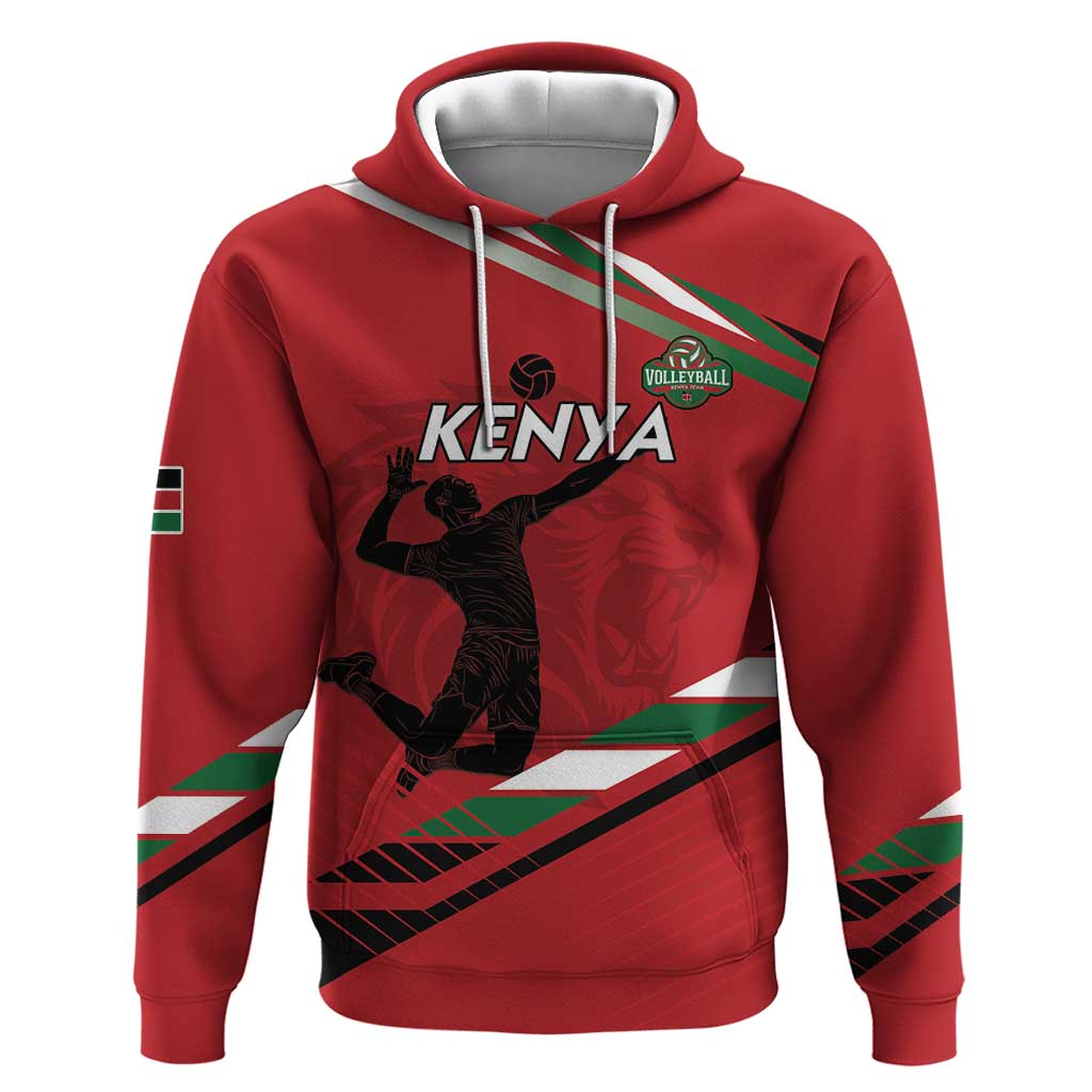 Custom Kenya Volleyball Hoodie Go Champions