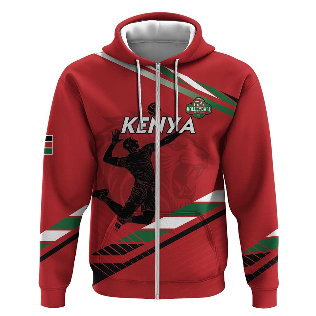 Custom Kenya Volleyball Hoodie Go Champions