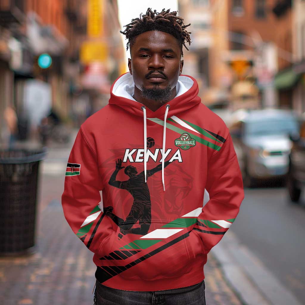 Custom Kenya Volleyball Hoodie Go Champions