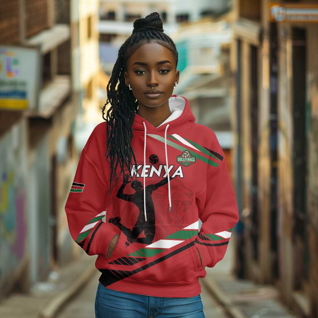 Custom Kenya Volleyball Hoodie Go Champions