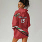Custom Kenya Volleyball Hoodie Dress Go Champions