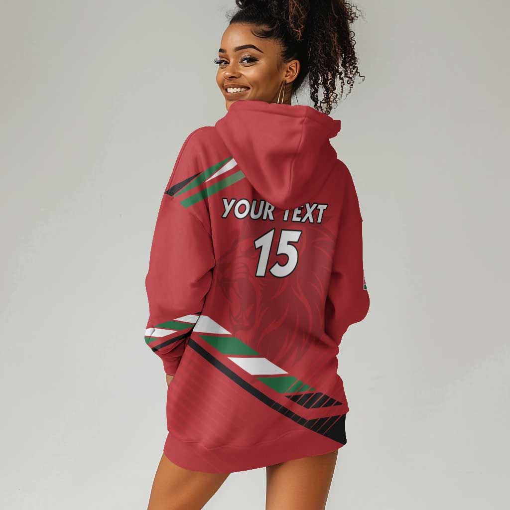 Custom Kenya Volleyball Hoodie Dress Go Champions