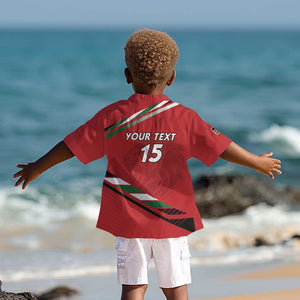Custom Kenya Volleyball Kid Hawaiian Shirt Go Champions