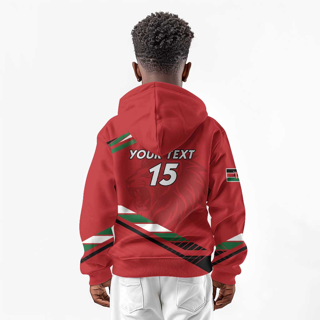 Custom Kenya Volleyball Kid Hoodie Go Champions