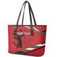 Custom Kenya Volleyball Leather Tote Bag Go Champions