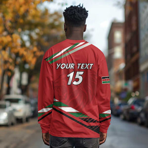 Custom Kenya Volleyball Long Sleeve Shirt Go Champions