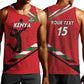 Custom Kenya Volleyball Men Tank Top Go Champions