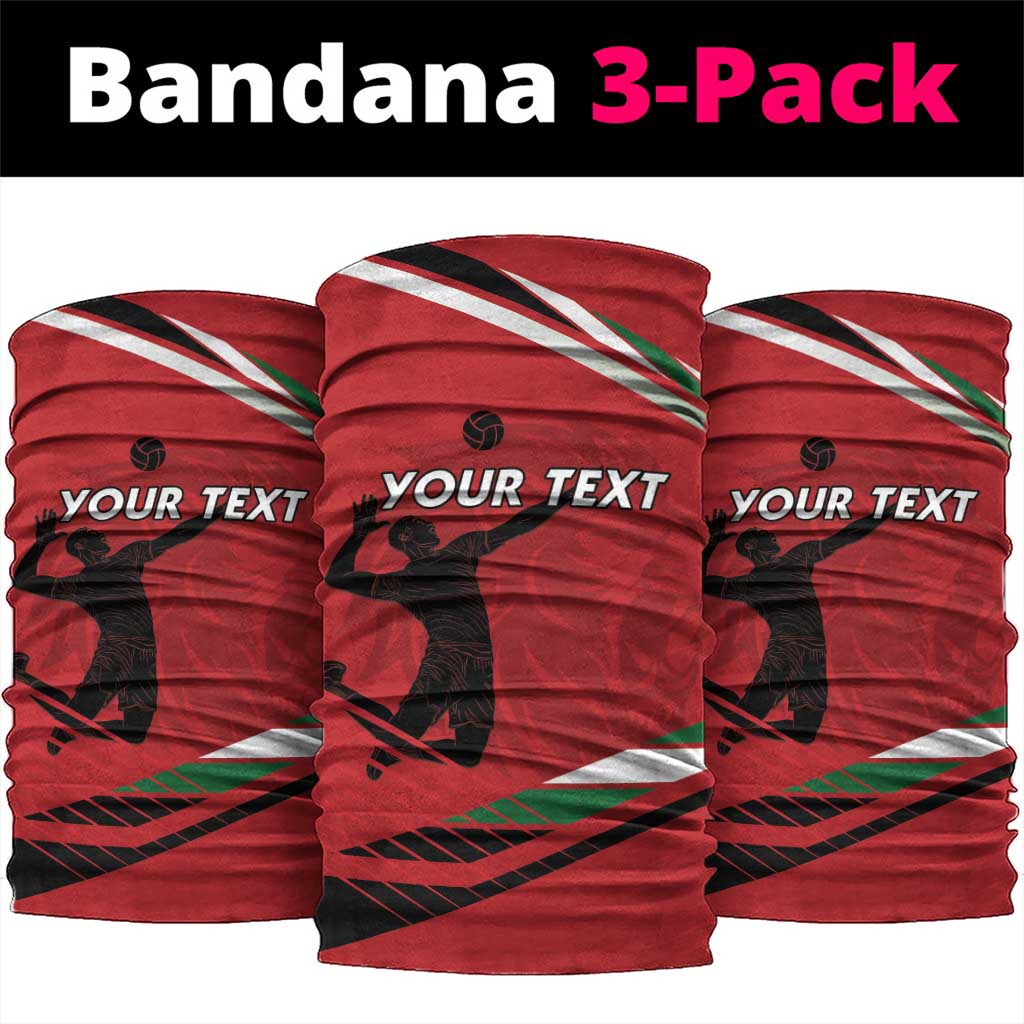 Custom Kenya Volleyball Neck Gaiter Go Champions LT15