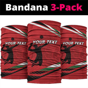 Custom Kenya Volleyball Neck Gaiter Go Champions LT15